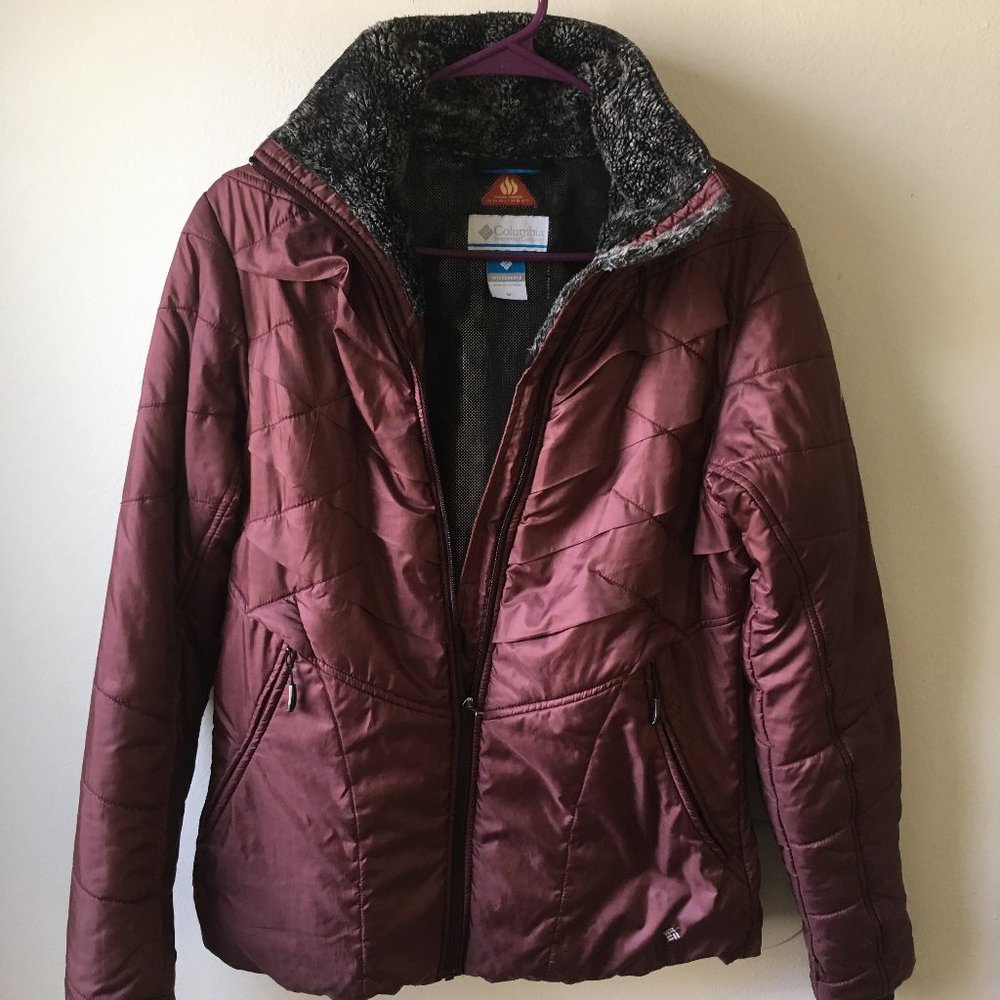 Women's Columbia Omni Heat Puffer Jacket (medium)